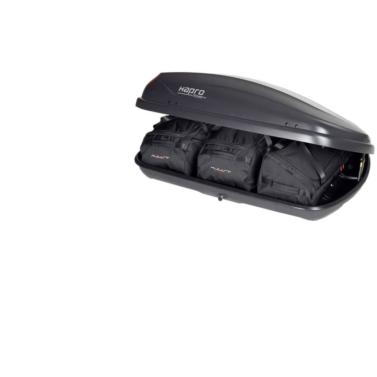 KJUST Dachboxen Taschen Set fuer Dachbox HAPRO TRAXER 4.6 3er-Set - 13247