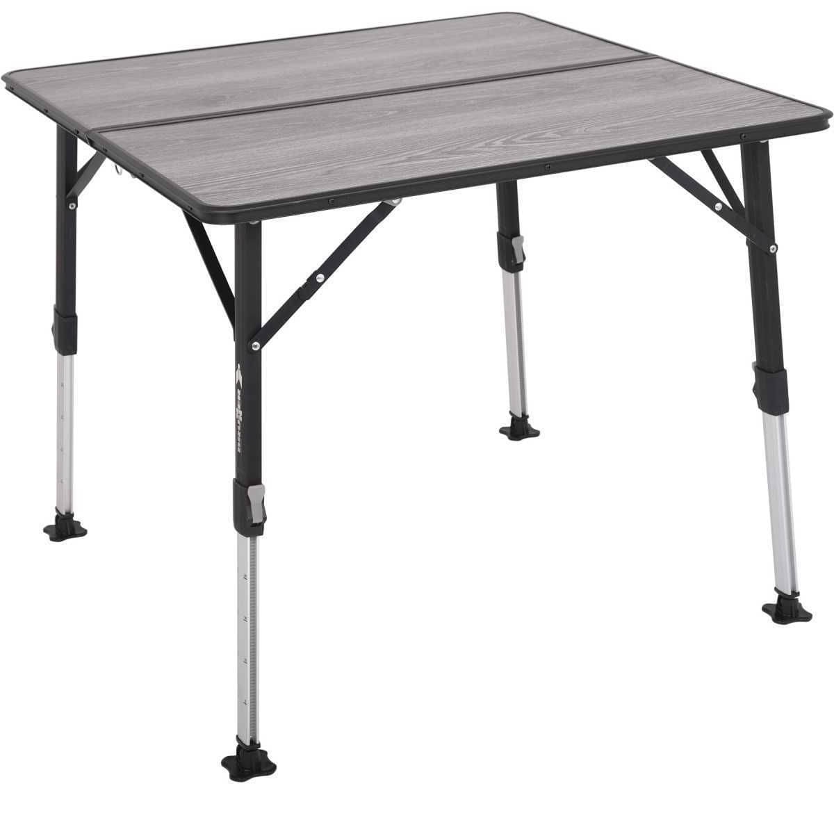 BRUNNER Campingtisch Elutop ComPack 80 wood Falttisch 80 x 80 cm - 0406057N