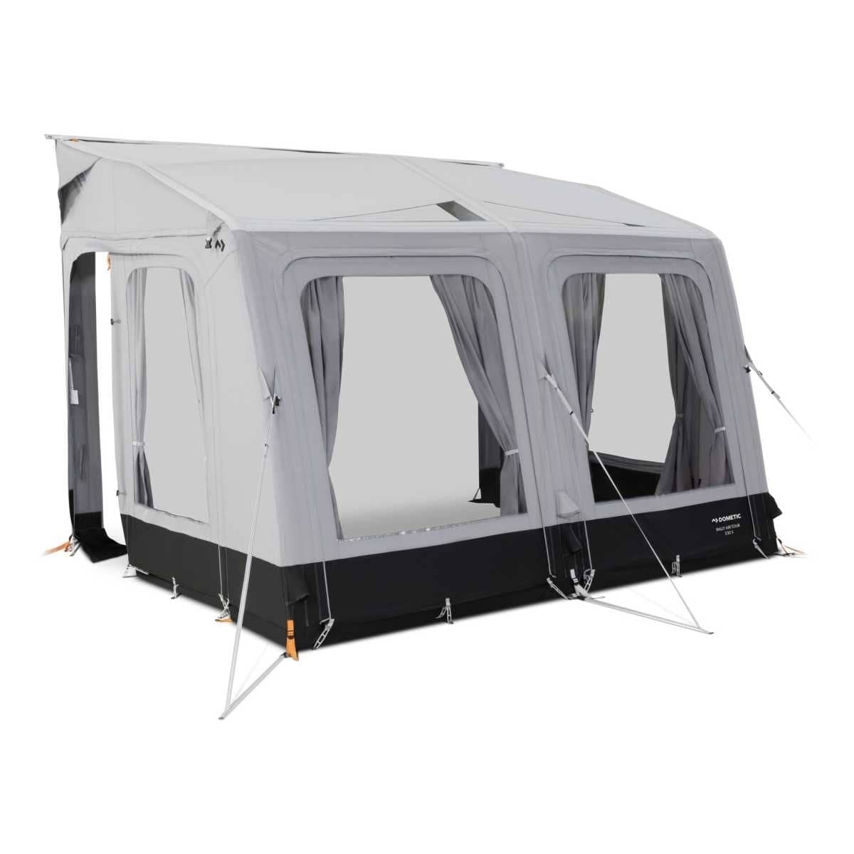 DOMETIC aufblasbares Vorzelt Rally AIR Tour 260S- 260 x 250 cm- Anbauhoehe 235-265 cm - CampingFactory-Starter-Edition