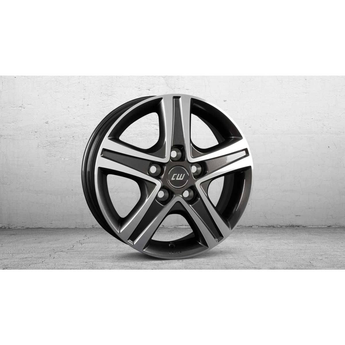 BORBET Alufelge CWD mistral anthracite polished glossy 16 Zoll fuer Fiat Ducato Heavy ab 07-2006 - CWD 60668130578-1MAGP-T