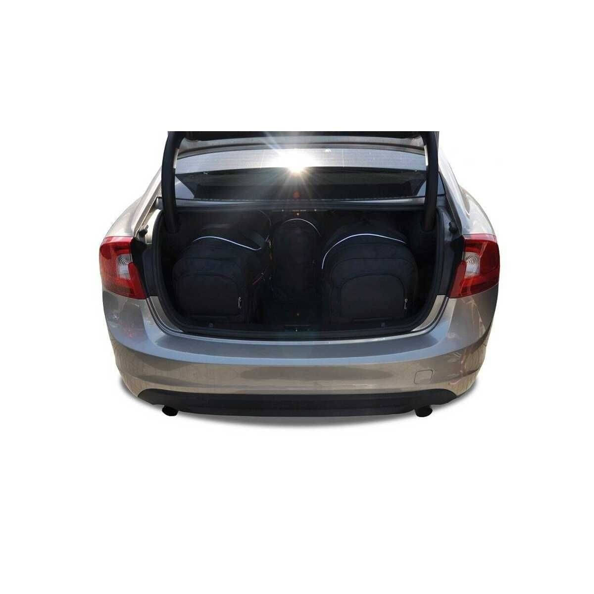 KJUST Kofferraum Taschen Set fuer VOLVO S60 Bj. 2010-2019 4er-Set - 7042023