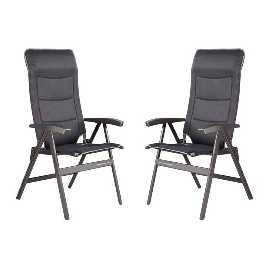 Set WESTFIELD Noblesse Grande Stuhl charcoal grey 2 Stuehle - 101-102 CG
