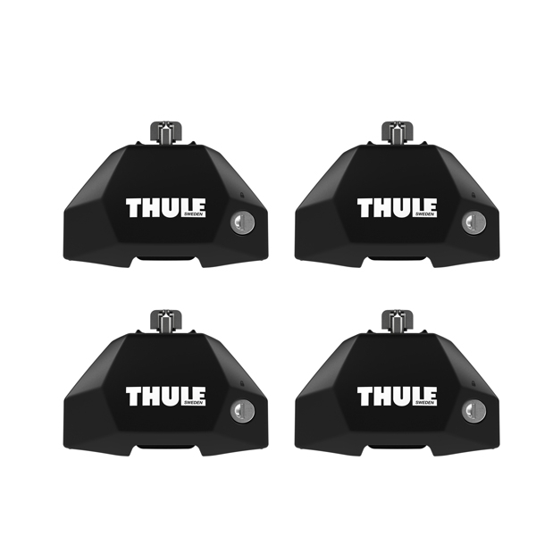 Thule Fixpoint Evo - 710700 - THULE 7107 Evo Fixpoint Fusssaetze fuer Dachtraeger Fixpunkte