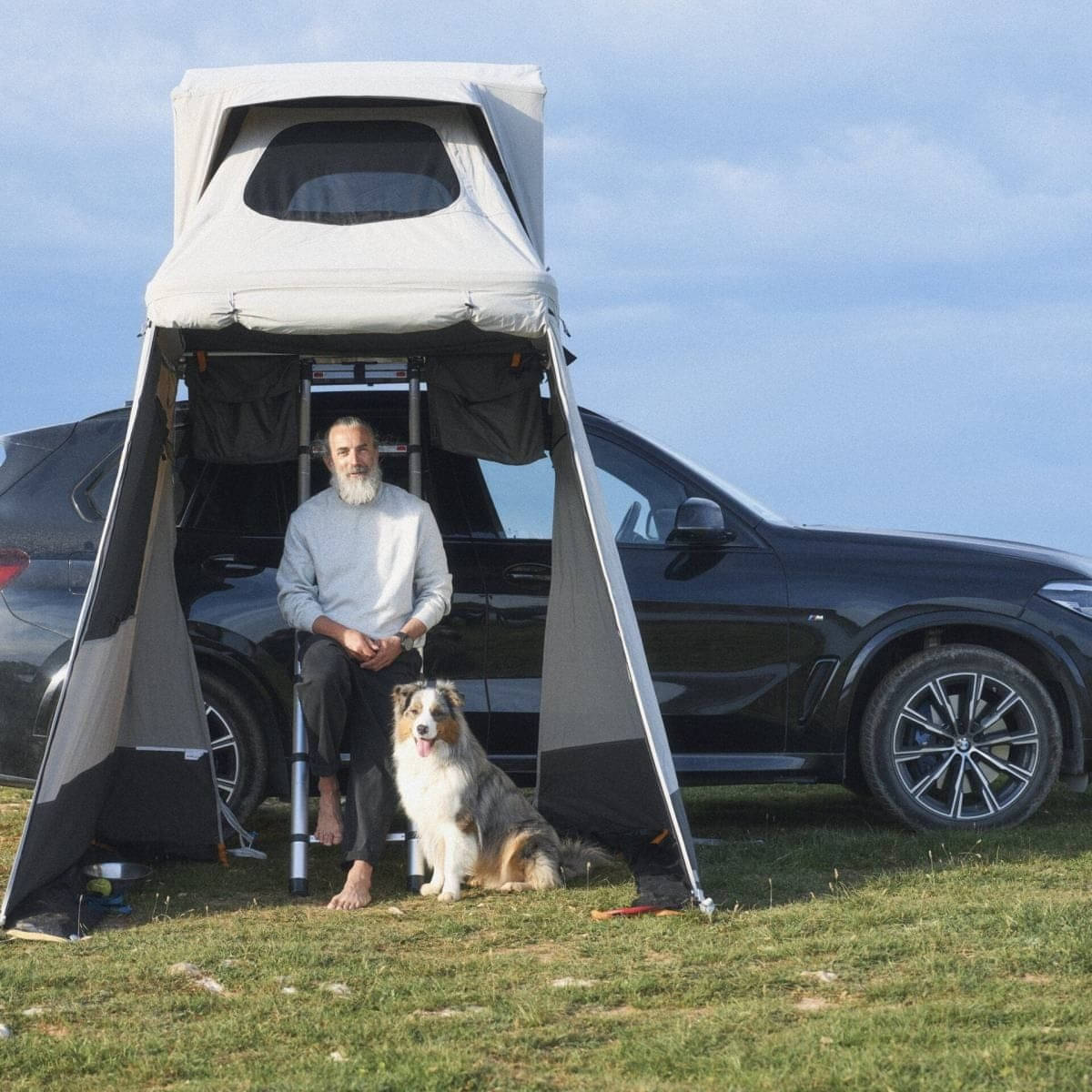 DOMETIC RT L Anbauzelt fuer Dometic Dachzelt TRT 140 AIR- Hoehe 170-200 cm - 9120002120