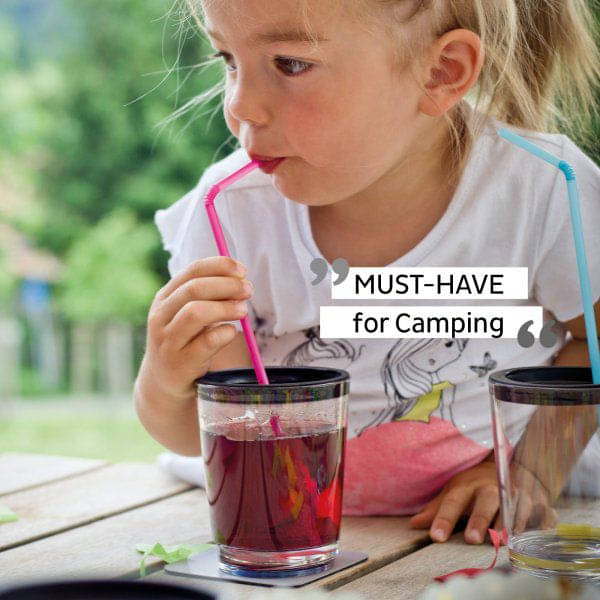 SILWY Deckel fuer Magnet Trinkbecher mit Trinkhalmoeffnung D000-0800-2