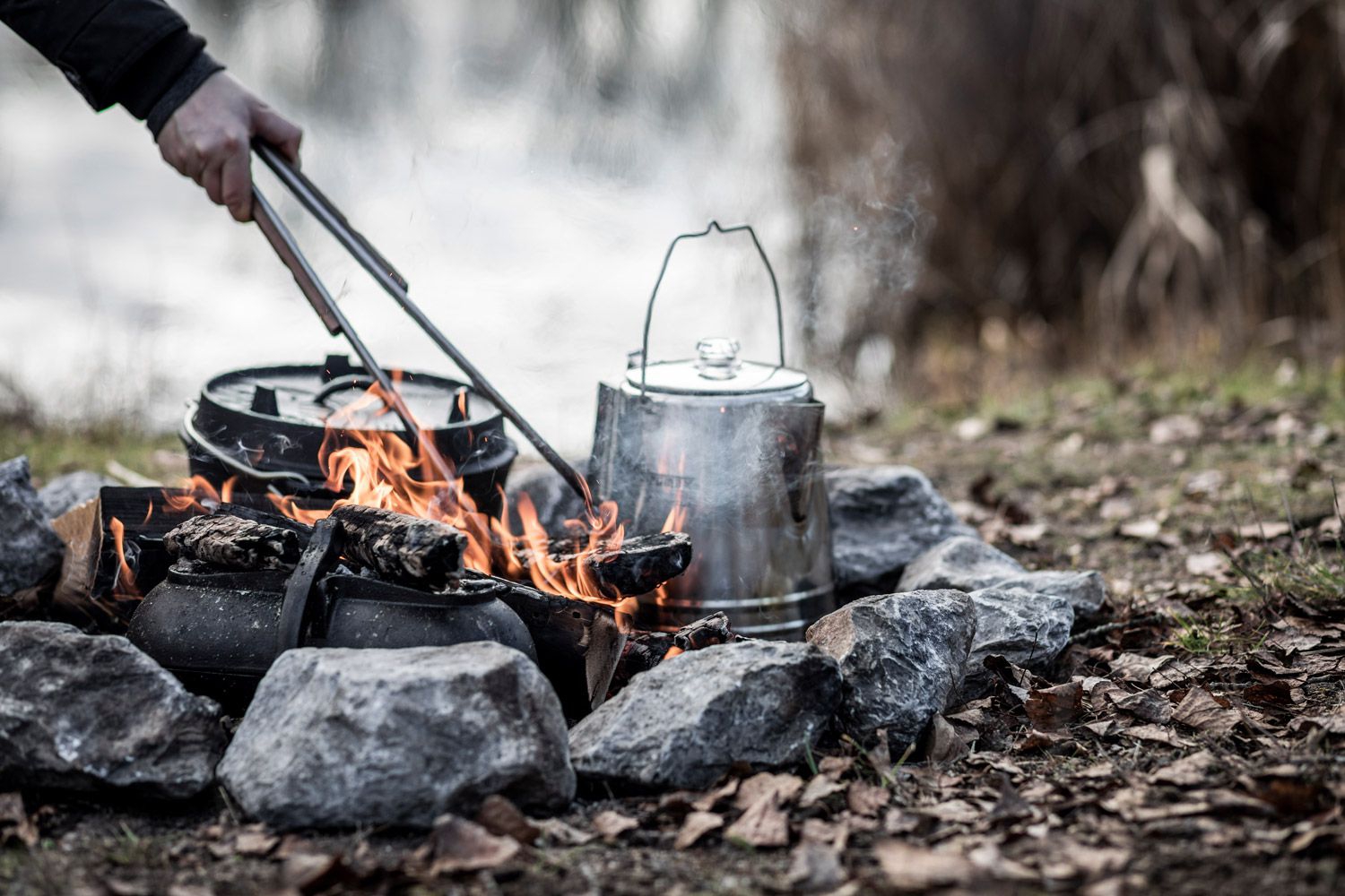 PETROMAX Grill- und Kohlenzange 54 cm - za2