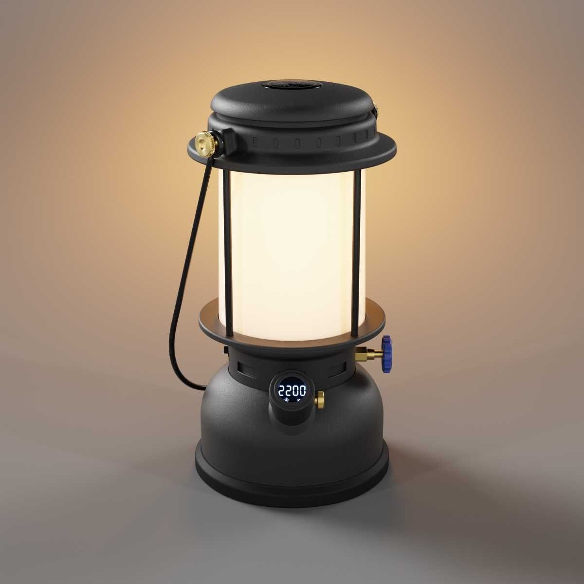 PETROMAX LED Laterne LM500 Schwarz - PX-LM500-Black