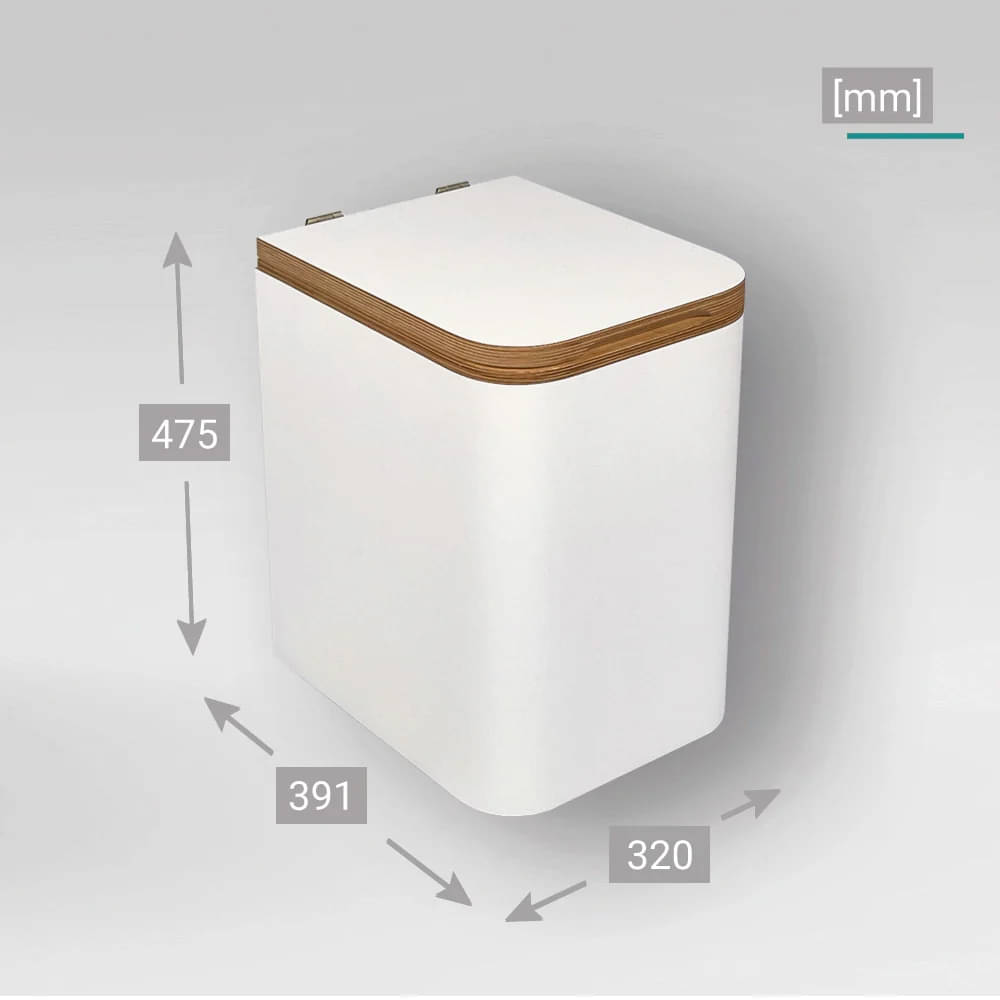 TRELINO Trenntoilette Timber Groesse L Natur - T01-02509