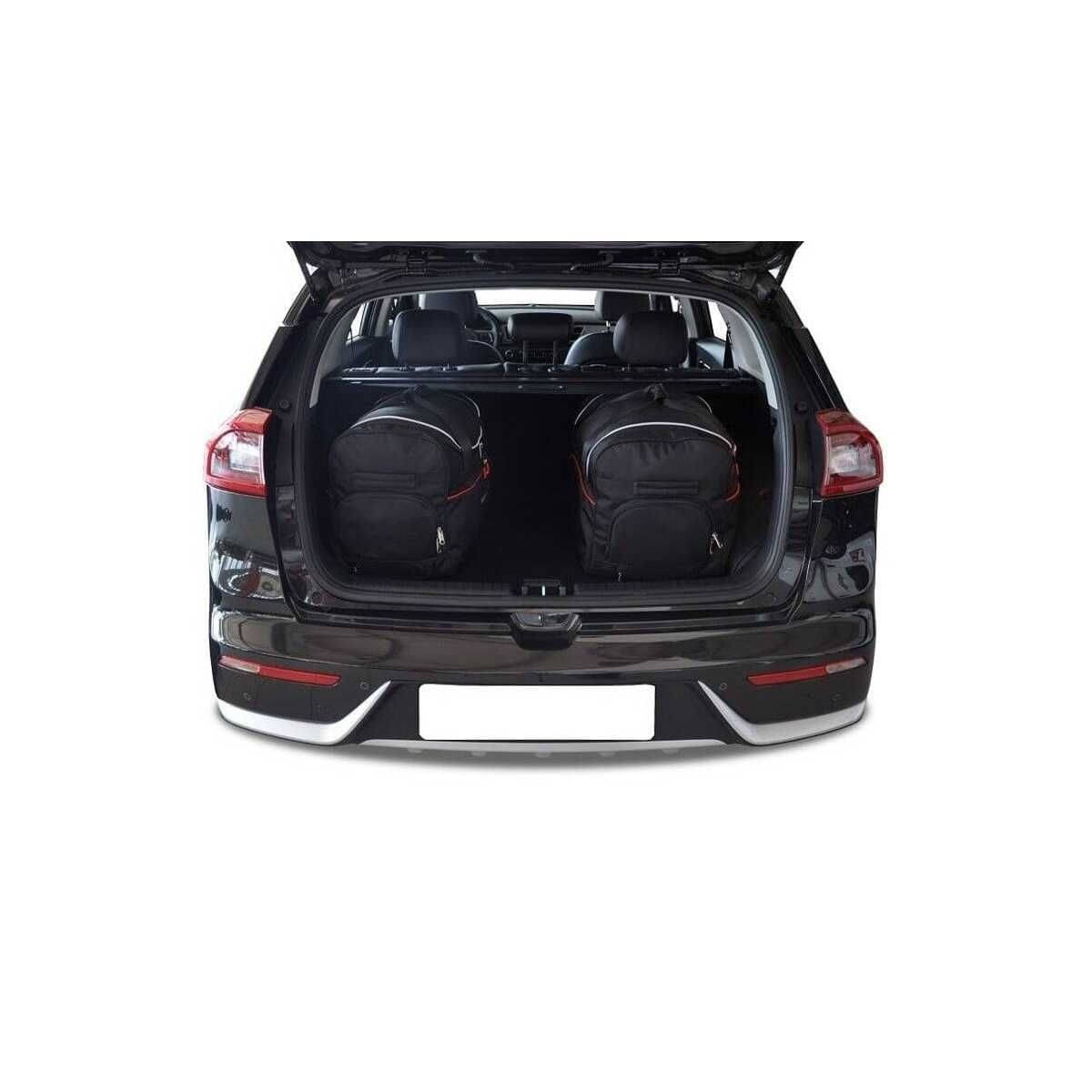 KJUST Kofferraum Taschen Set fuer KIA E-NIRO ab Bj. 2020 3er-Set - 7022035