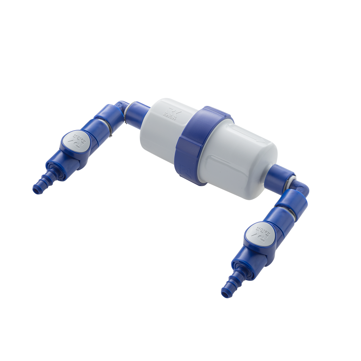 REICH Wasserfilter myclean®water sterile Einbauset mit beidseitig gewinkelten Schlauch-Anschluss - 533-250021