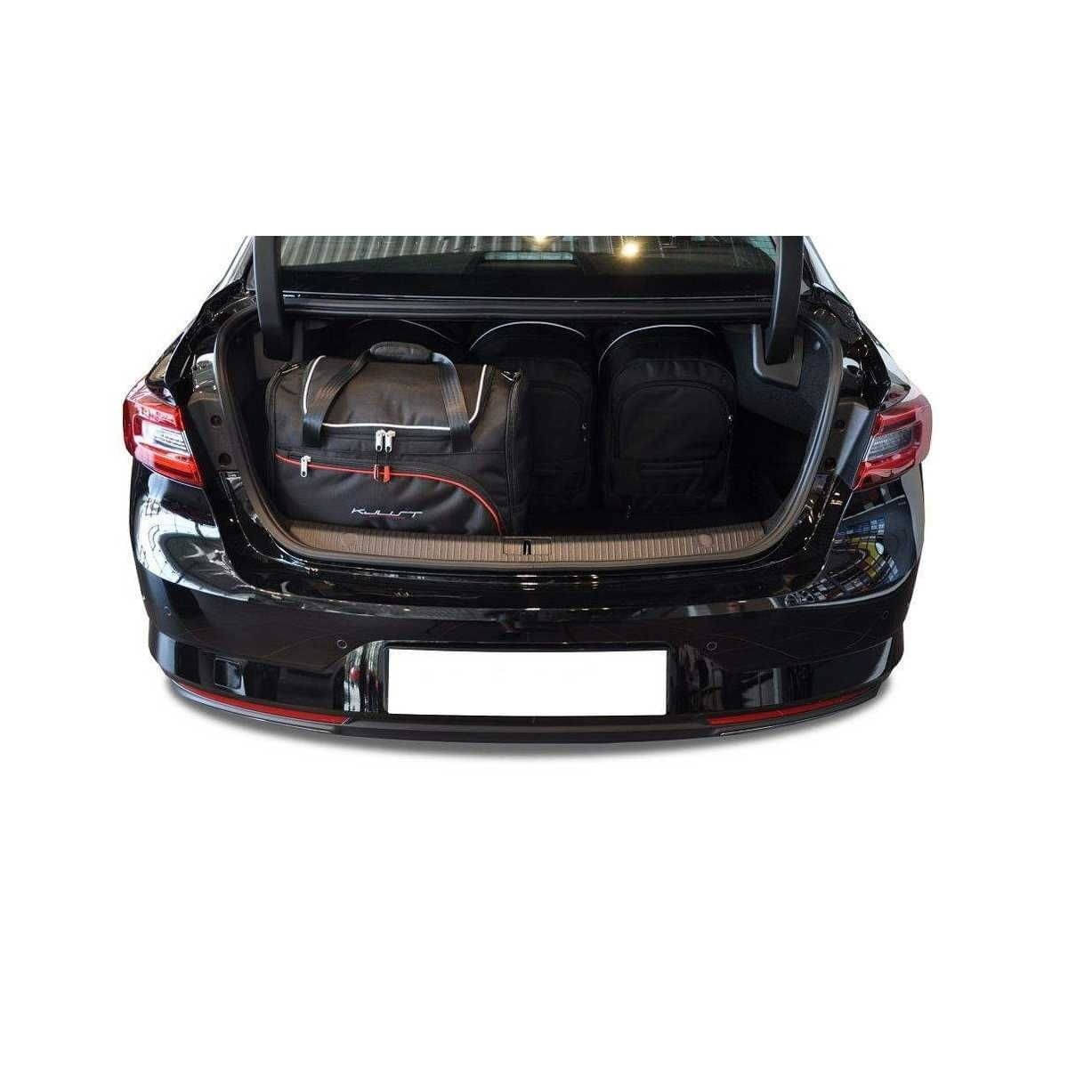 KJUST Kofferraum Taschen Set fuer RENAULT TALISMAN Limousine ab Bj. 2015 5er-Set - 7034021