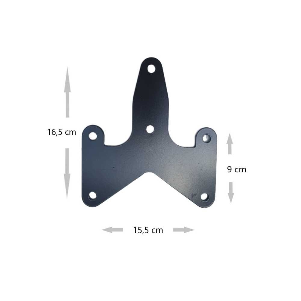 SCOPEMA Drehkonsole Ford Transit ab Bj- 2014 - Transit Custom Bj. 2013-2023 Fahrerseite - CBTO19G3C