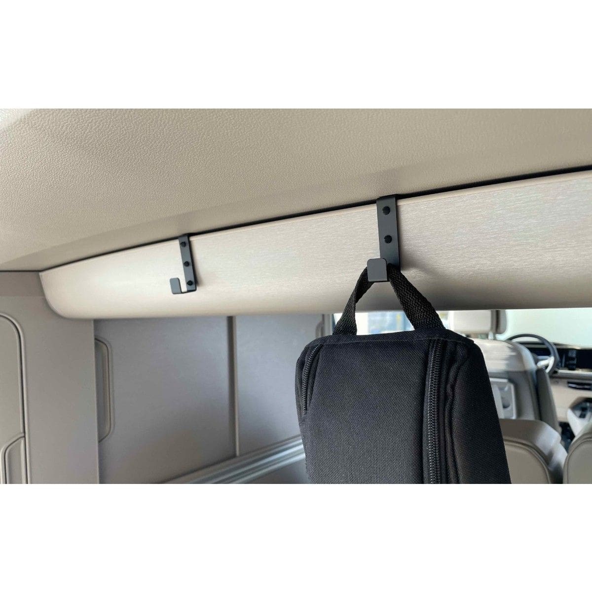Dachschrankhaken FELLEISEN fuer VW T7 California Ocean- Schwarz Matt DSN 0001 39