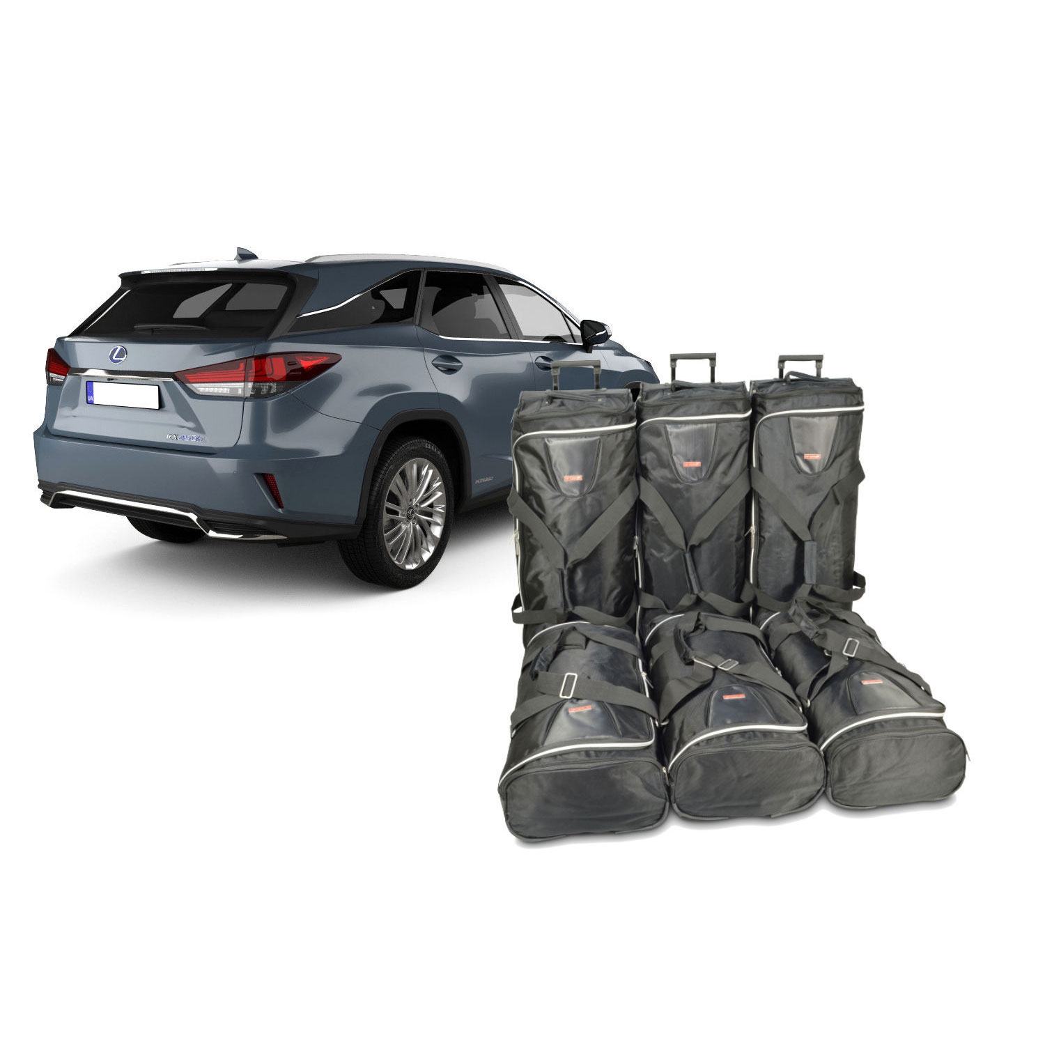 Car Bags L20501S Lexus RX V -AL30- Bj- 22- Reisetaschen Set- Auf Ihr Auto massgeschneidert- Das Original