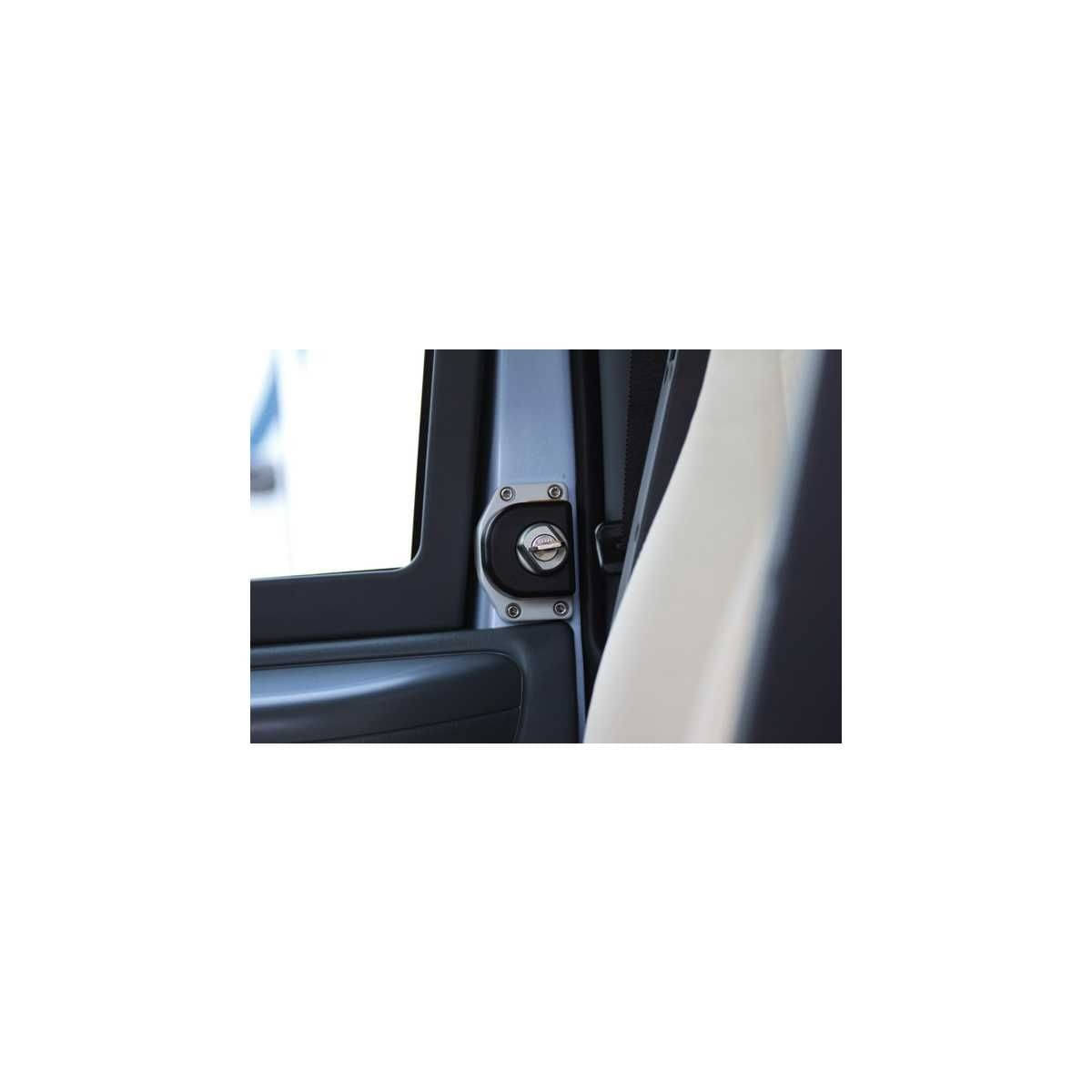 HEOSolution HEOSafe Tuersicherung Ford Transit Bj. 07-2006-06-2014 Abschliessbar 2er-Set - 14156