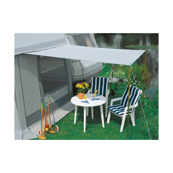 DWT Sonnnenvordach Flora Gr. 1 200 x 240 cm mit 22 mm Aufstellstangen - 1873013