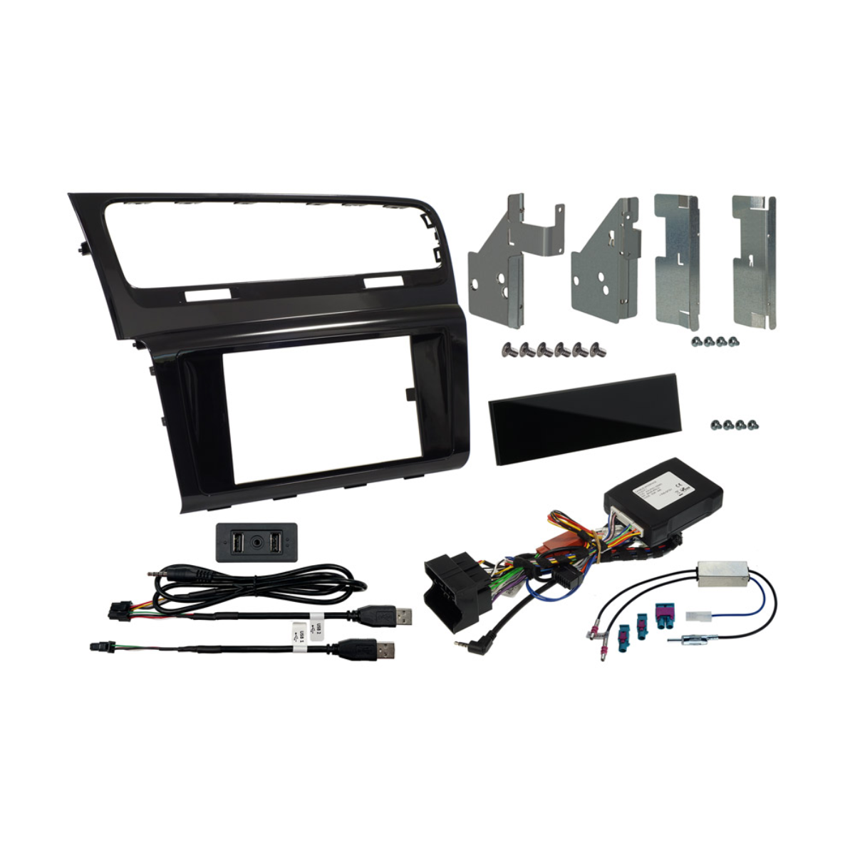 ALPINE 2-DIN Einbaukit VW Golf VII Bj. 2013-2017 KIT-HALO-G7 - KIT-HALO-G7