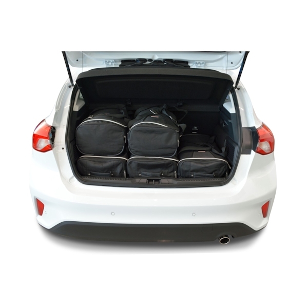 Car Bags F11401S Ford Focus 5-T- Bj- 18- m- verstellb- Ladeboden in unterer Pos- Reisetaschen Set- Auf Ihr Auto massgeschneidert- Das Original