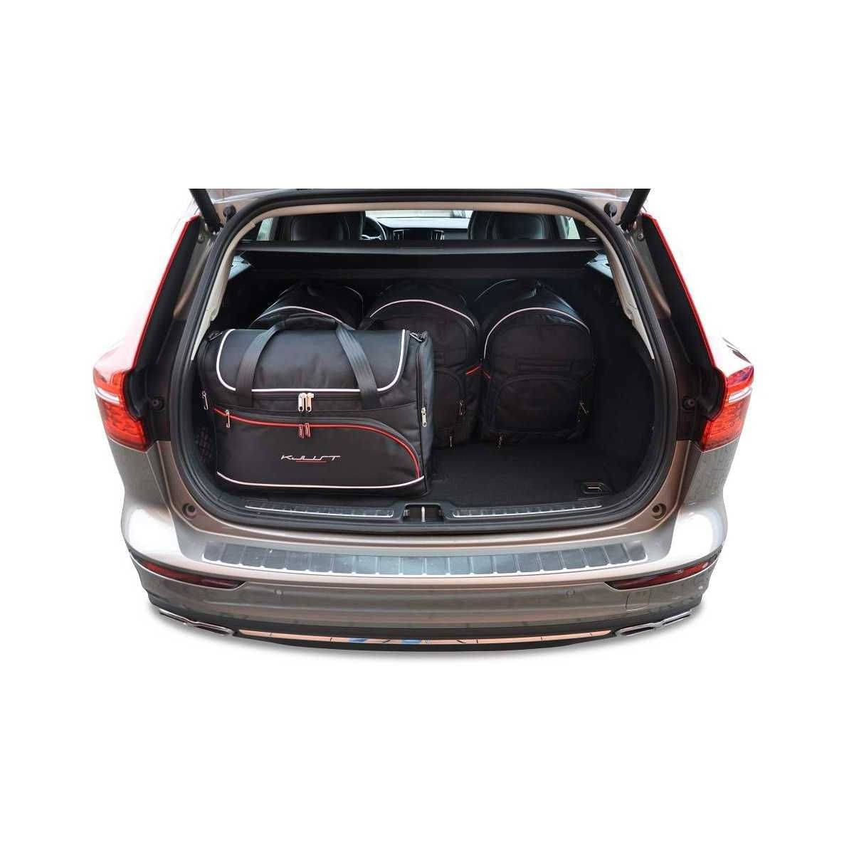 KJUST Kofferraum Taschen Set fuer VOLVO V60 PHEV ab Bj. 2019 5er-Set - 7042046