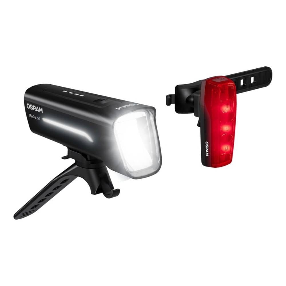 OSRAM LEDsBIKE® RACE 50 SET Fahrradbeleuchtung OSRAM LEDsBIKE® RACE 50 SET Fahrradbeleuchtung - LEDBL101 SET