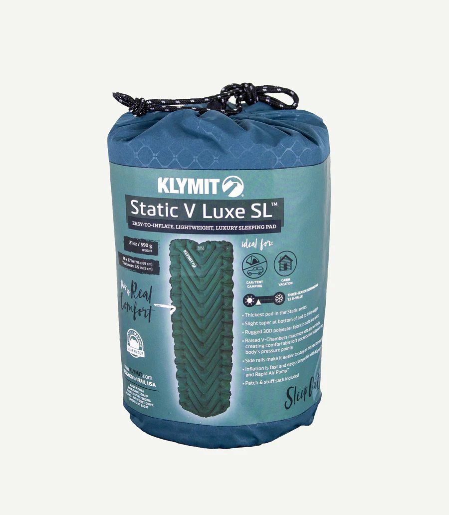 KLYMIT STATIC V Luxe SL Isomatte Blau - 06LLBL02D