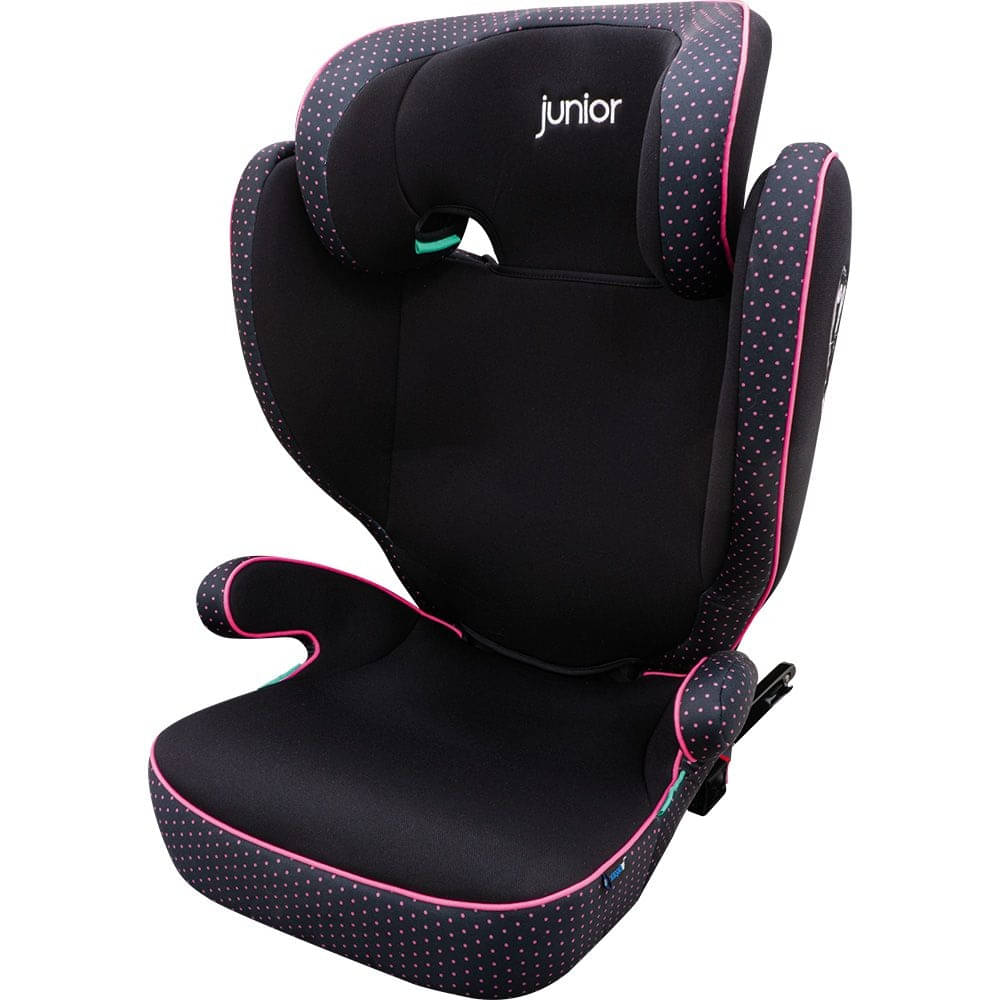 PETEX Kindersitz mit Isofix BASIC PLUS R129 Design 1602 Pink - 44445222