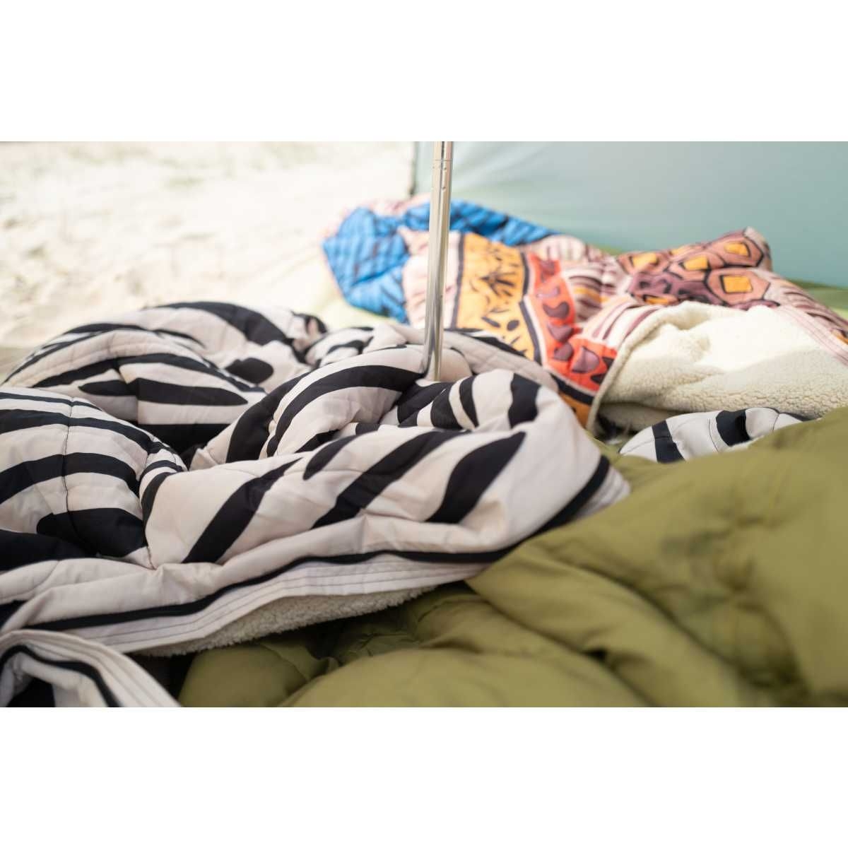 BENT Bentcho Schlafsack Decke Zebra Druck - 50152