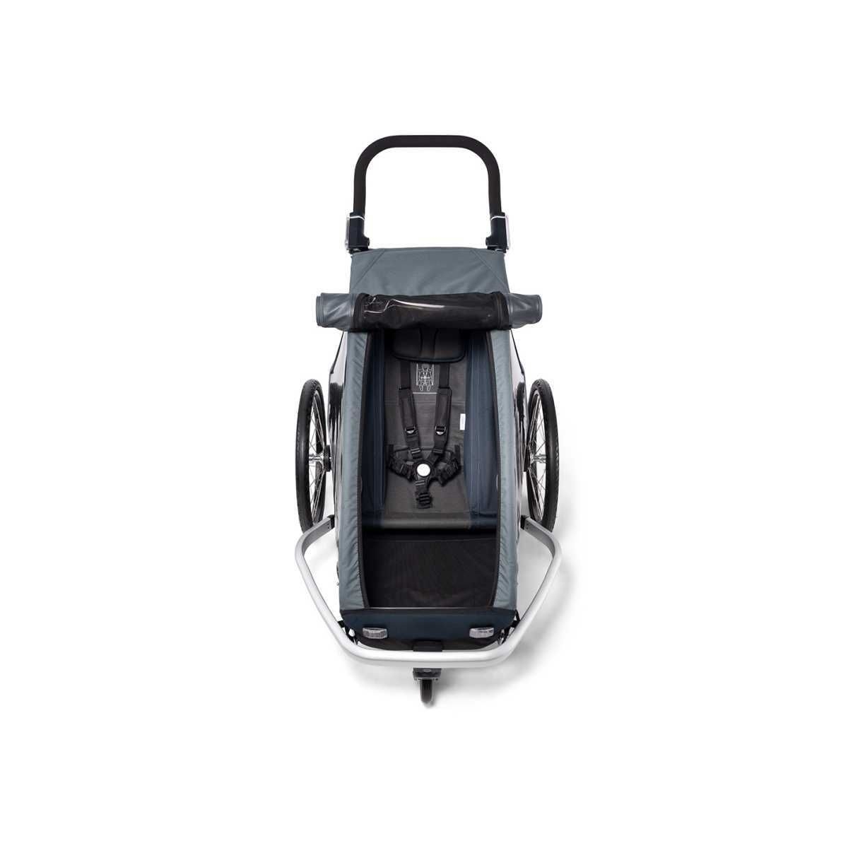 CROOZER Kinderfahrradanhaenger Kid Vaaya 1 3in1-Set Graphite Blue - 121600523