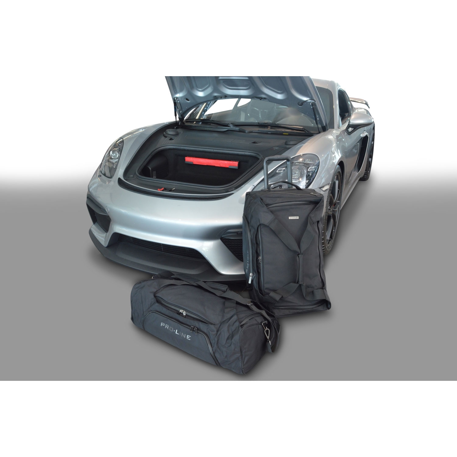 Car Bags Pro-Line P21701SP Porsche 718 Cayman -982- Coupe Bj- 16- Reisetaschen Set- Auf Ihr Auto massgeschneidert- Das Original