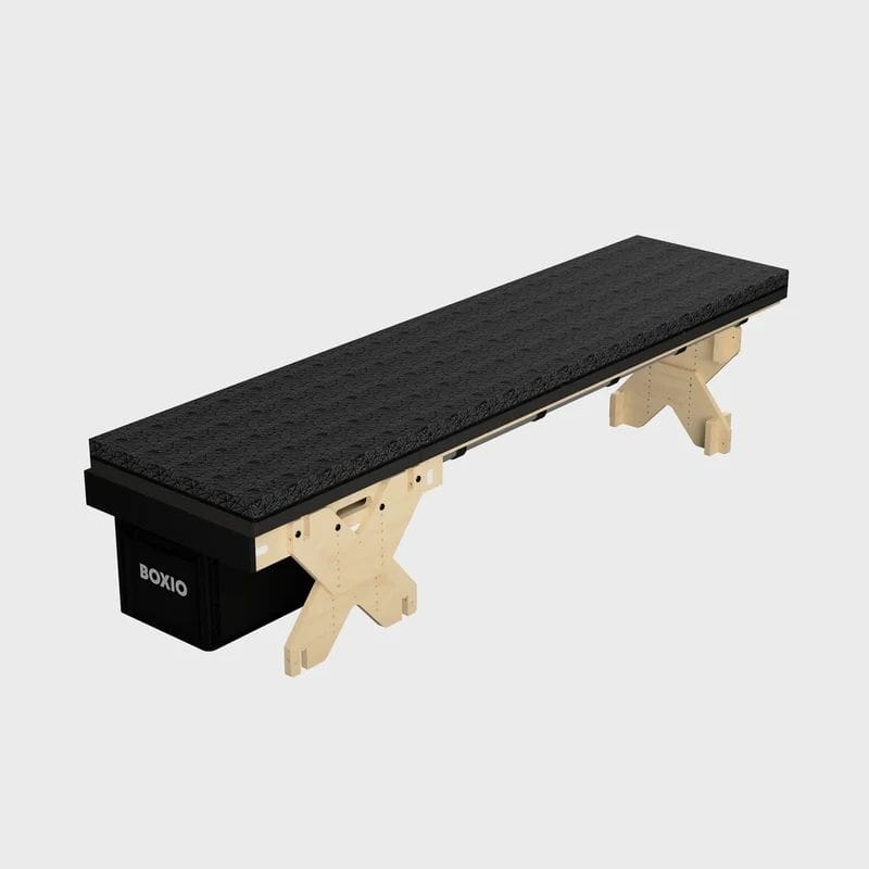 BOXIO - RACK Modulares Campingbett inkl. Fuss-Set- Bundle XS - BOX-BED-BUNDLE-XS