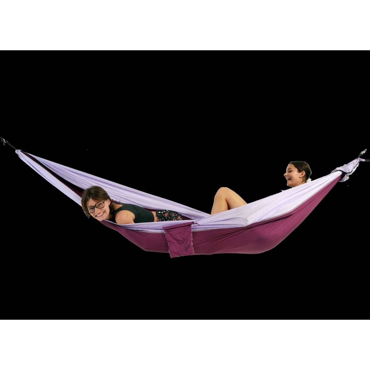 TICKET TO THE MOON King Size Hammock Hängematte Plum / Light Purple inkl. Nautical Ropes TICKET TO THE MOON King Size Hammock Haengematte Plum - Light Purple inkl. Nautical Ropes - TMK7819 TMROPE