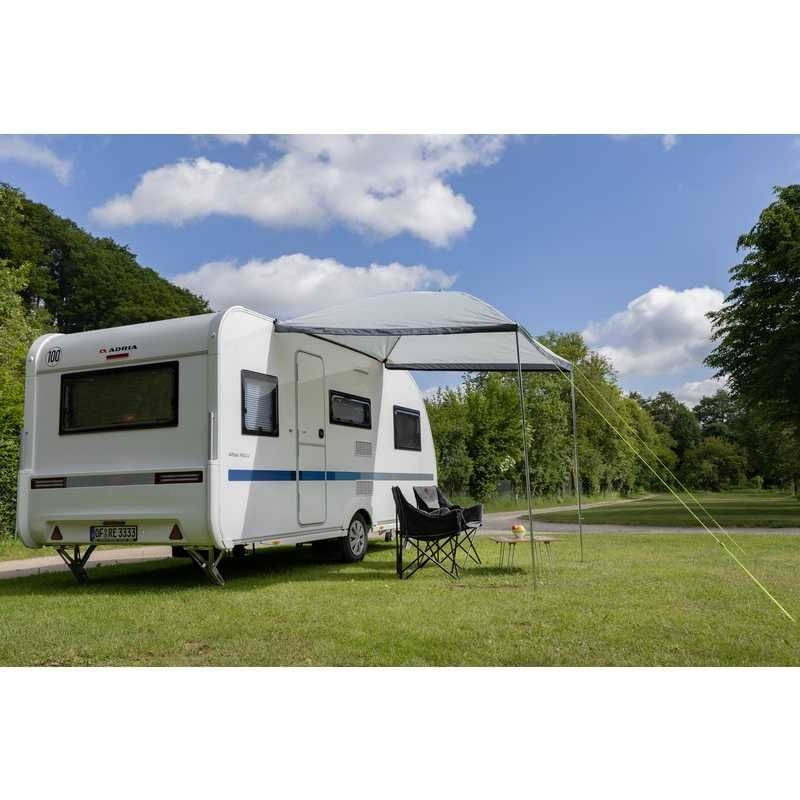 REIMO TENT Sonnenvordach PALM BEACH QUICK - 260 x 240 cm - Grau/Anthrazit REIMO TENT Sonnenvordach PALM BEACH QUICK - 260 x 240 cm - Grau-Anthrazit - 900159