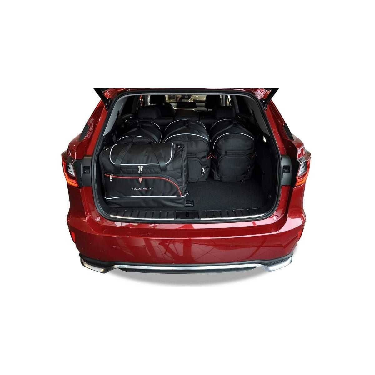 KJUST Kofferraum Taschen Set fuer LEXUS RX L HEV Bj. 2018-2021 5er-Set - 7025021