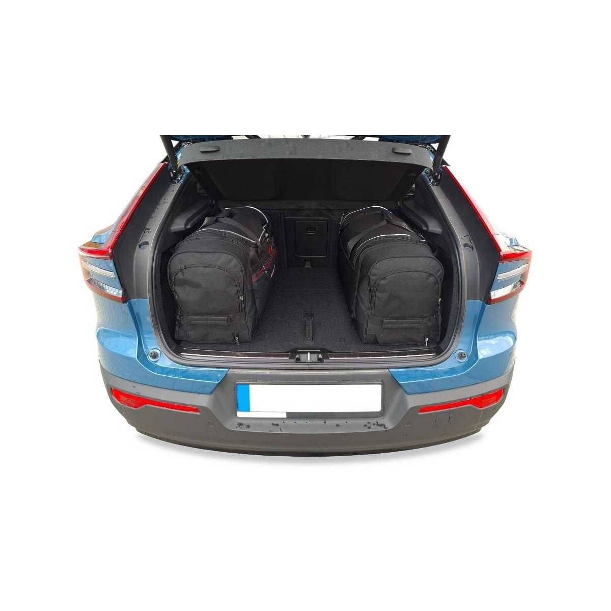 KJUST Kofferraum Taschen Set fuer VOLVO C40 EV ab Bj. 2021 4-erSet - 7042036