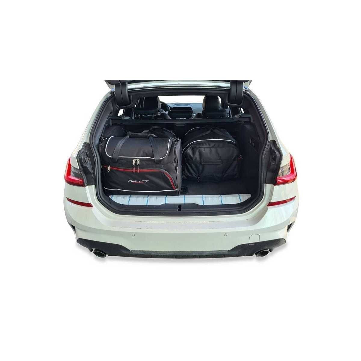 KJUST Kofferraum Taschen Set fuer BMW 3 Touring PLUG-IN HYBRID ab Bj. 2020 4er-Set - 7007092