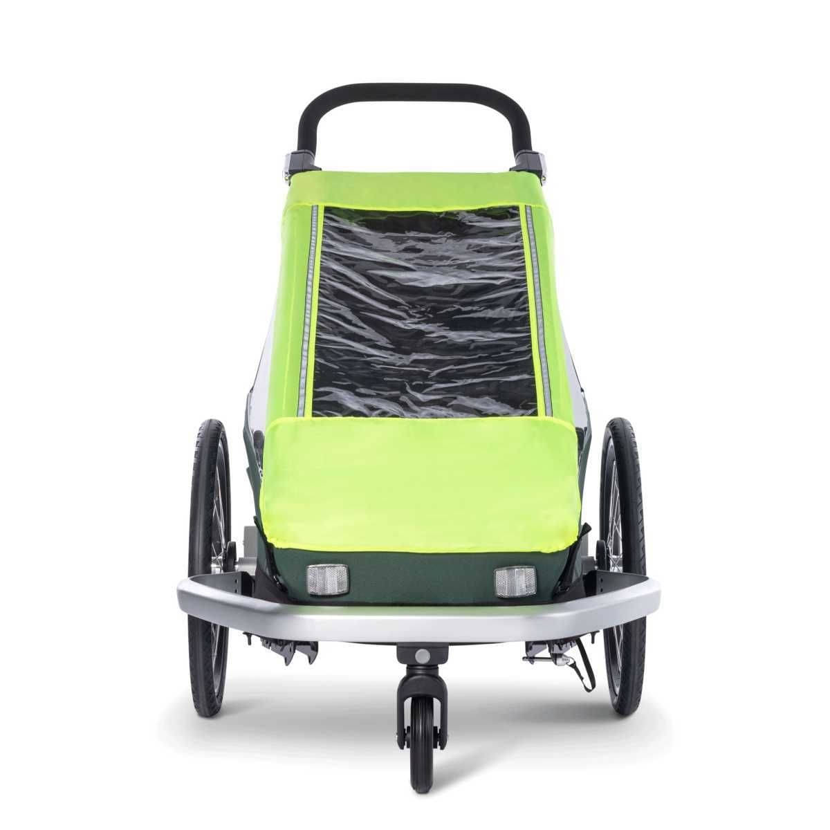 CROOZER Regenverdeck Einsitzer fuer Croozer Kid ab 2014 Lightning Yellow - 122200620