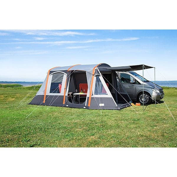 DWT aufblasbares Bus-Vorzelt PEGASUS AIR inkl. Zeltboden 300 x 500 cm Anbauhoehe 180 - 220 cm