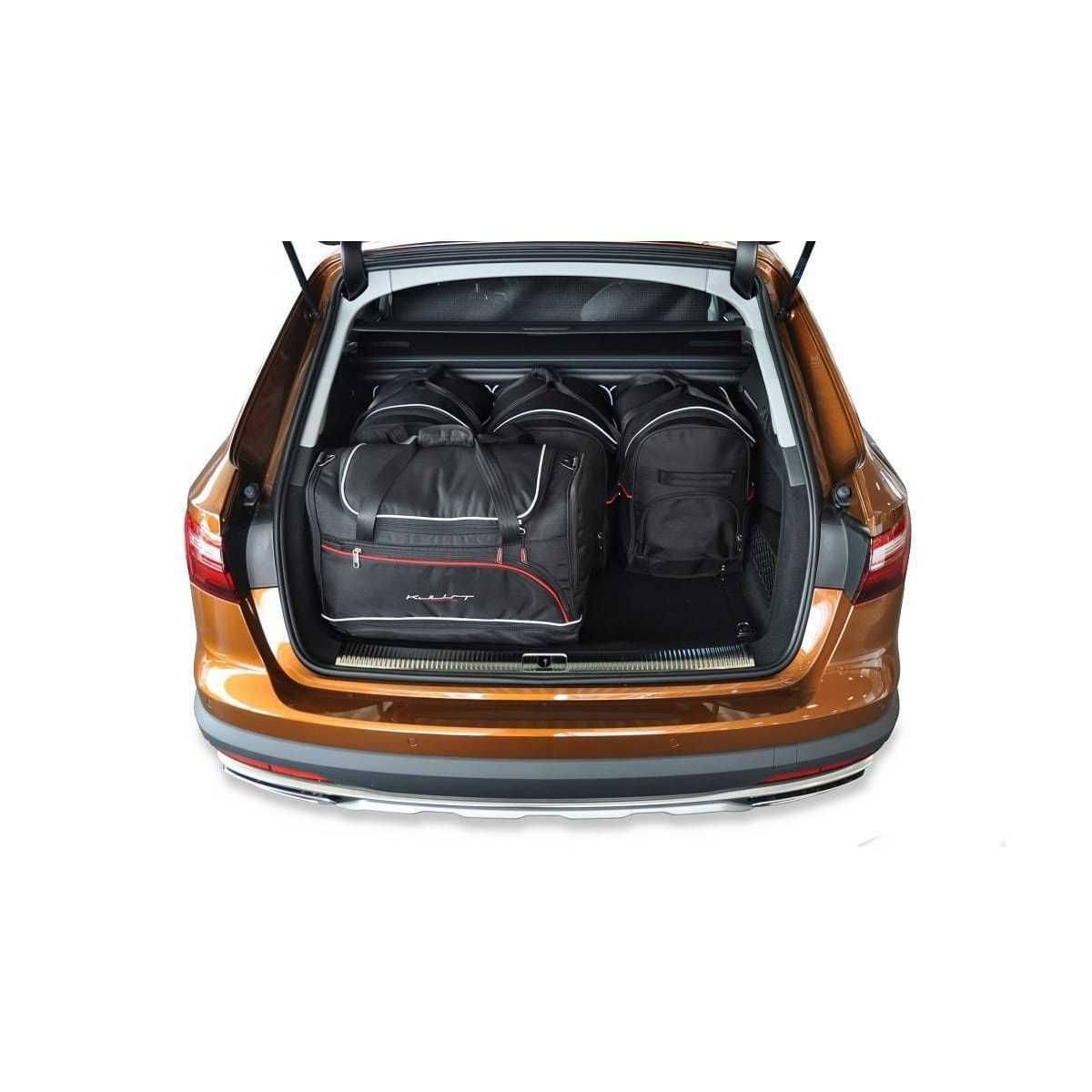 KJUST Kofferraum Taschen Set fuer AUDI A4 AVANT ab Bj. 2015 5er-Set - 7004024