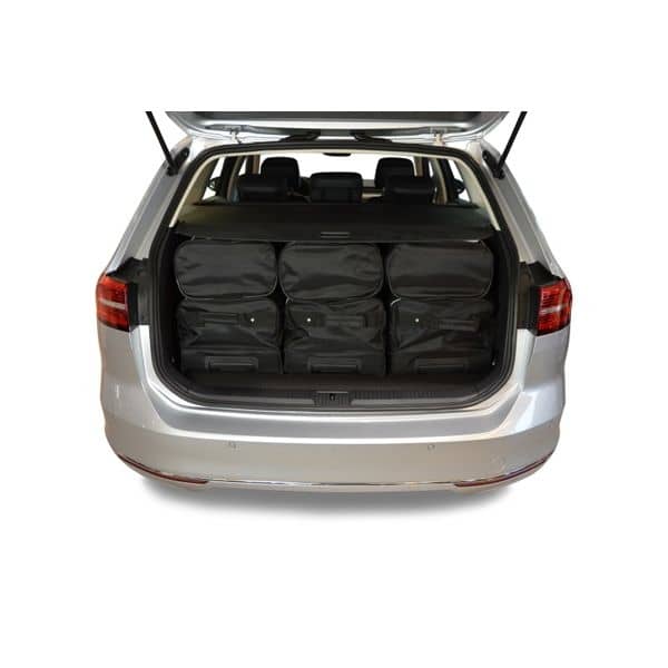 Car Bags V12101S VW Passat -B8- Variant GTE Bj- 14-23 Reisetaschen Set- Auf Ihr Auto massgeschneidert- Das Original