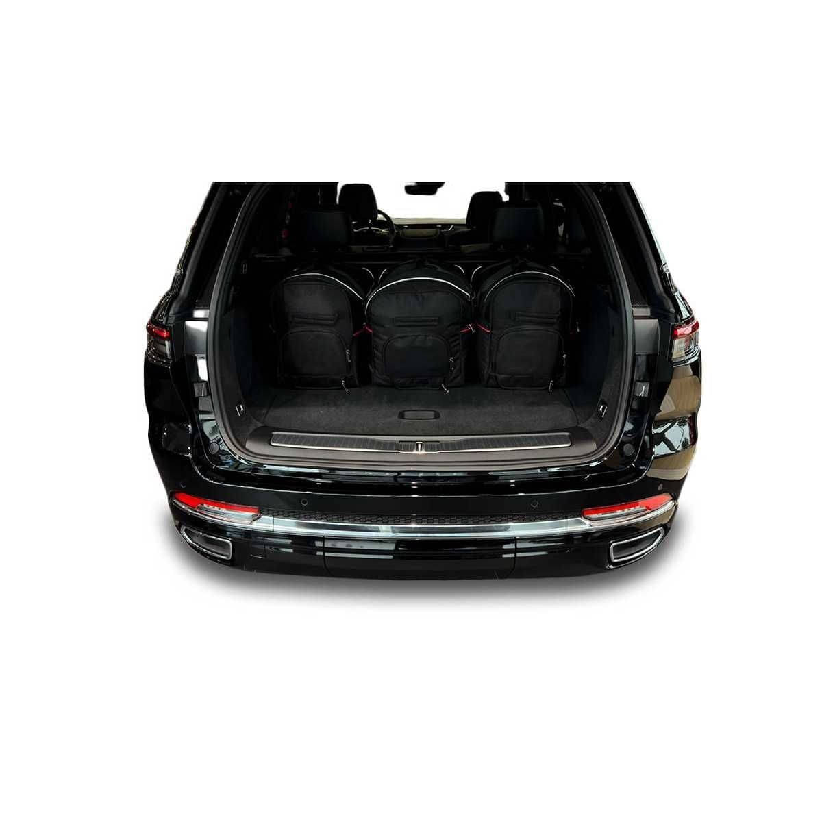 KJUST Kofferraum Taschen Set fuer JEEP GRAND CHEROKEE PHEV ab Bj. 2021 5er-Set - 7021020