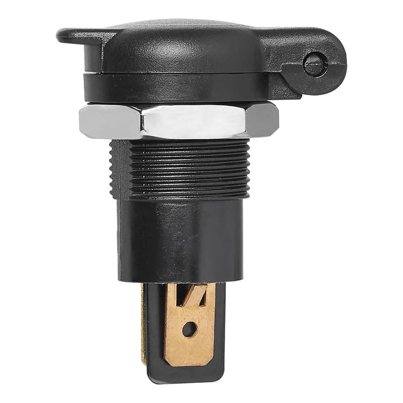 ProPlus Einbau-Steckdose DIN-Steckdose mit Deckel 12V-24V 16A - 450404S