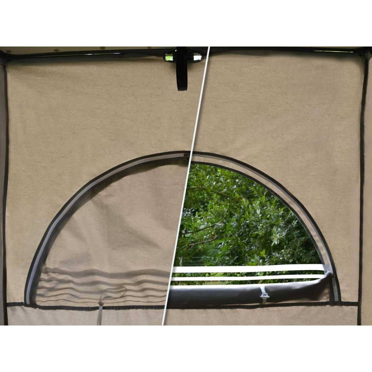 CLAIRVAL Heckzelt SPACECAMP SAS Ford Custom MH1 ab Bj- 09-2014-2024 Art- Nr. LSAFCU15H