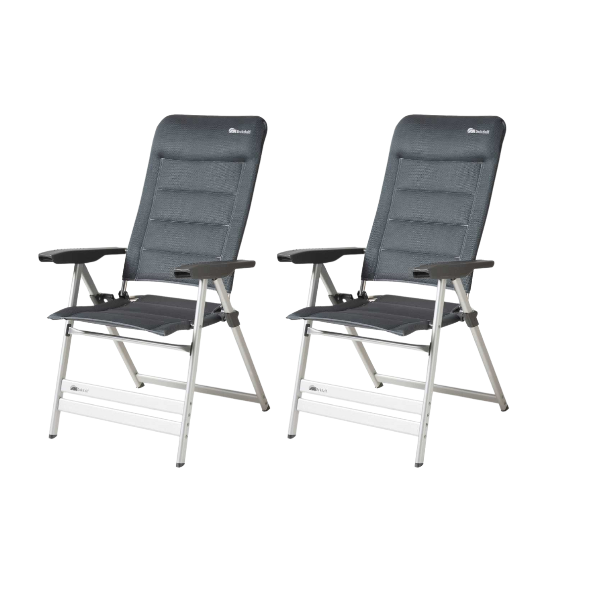 DUKDALF Stuhl Sublime 3D Mesh anthrazit 2er-Set - 41-13-8800.4