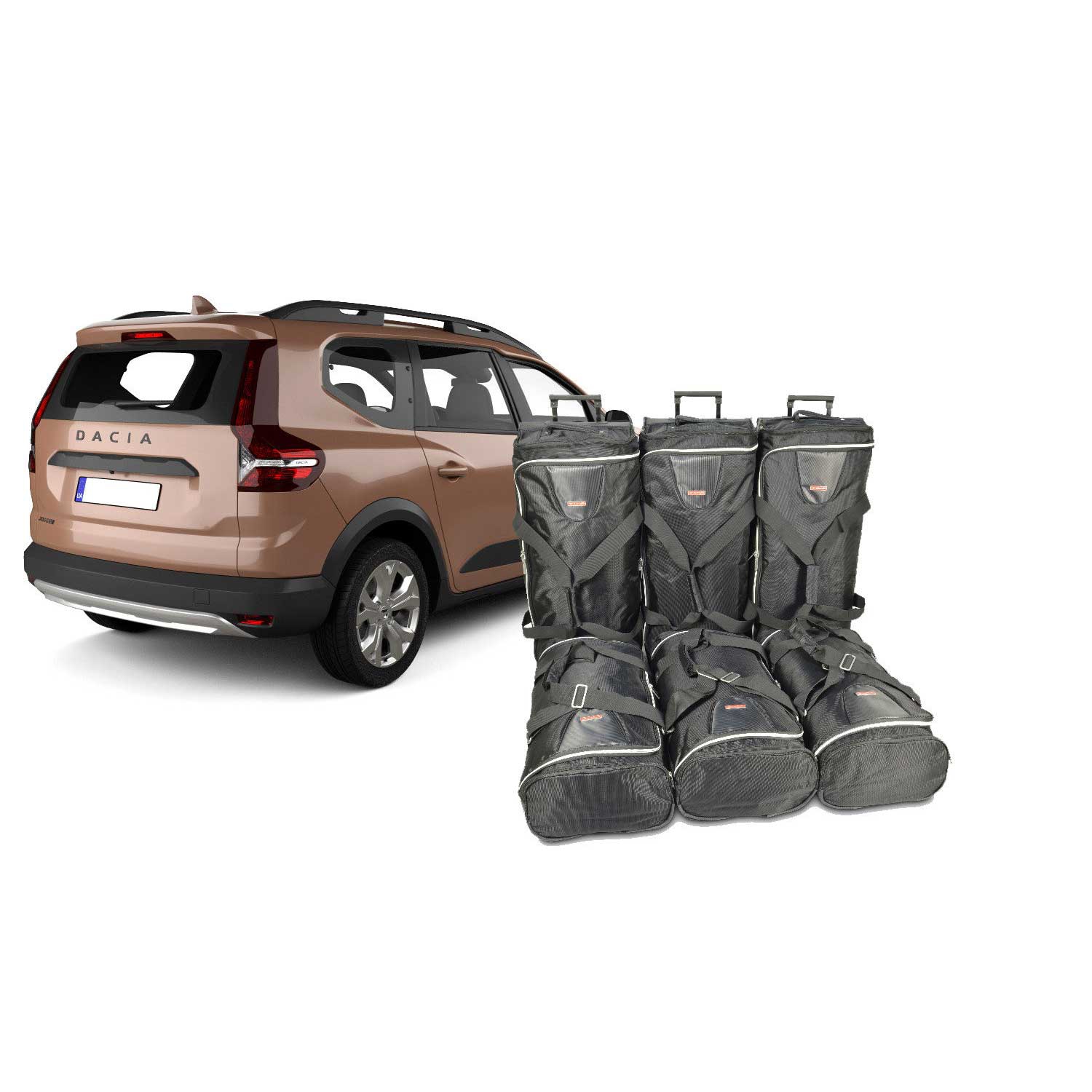 Car Bags D20601S Dacia Jogger Bj- 22- Reisetaschen Set- Auf Ihr Auto massgeschneidert- Das Original