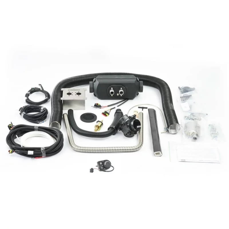 Autoterm Komplettanlage Air 2D 2kW 12V mit Bedienteil Simple Control PU-5 und Montageplatte 80 mm - 77714VAR#2