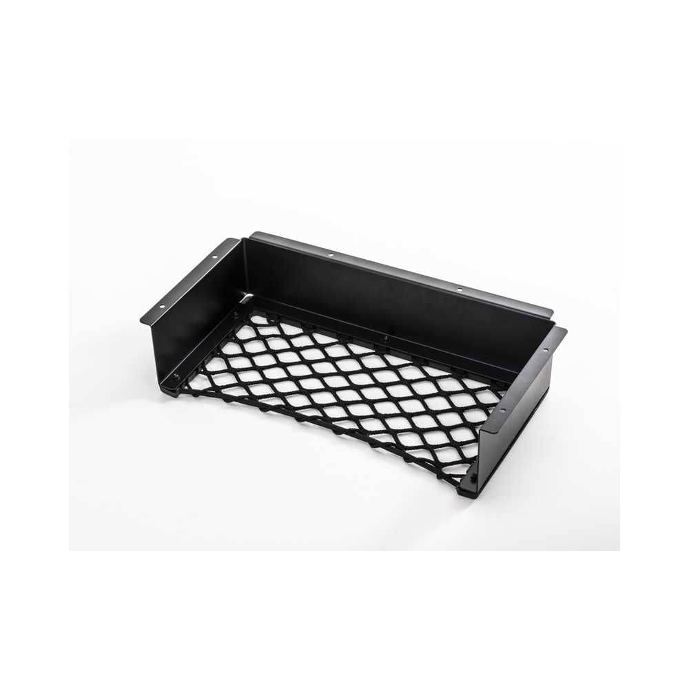 CARBEST Ablagenetz mit Aluminiumrahmen Groesse L- schwarz- 440x225x80 mm - 461944