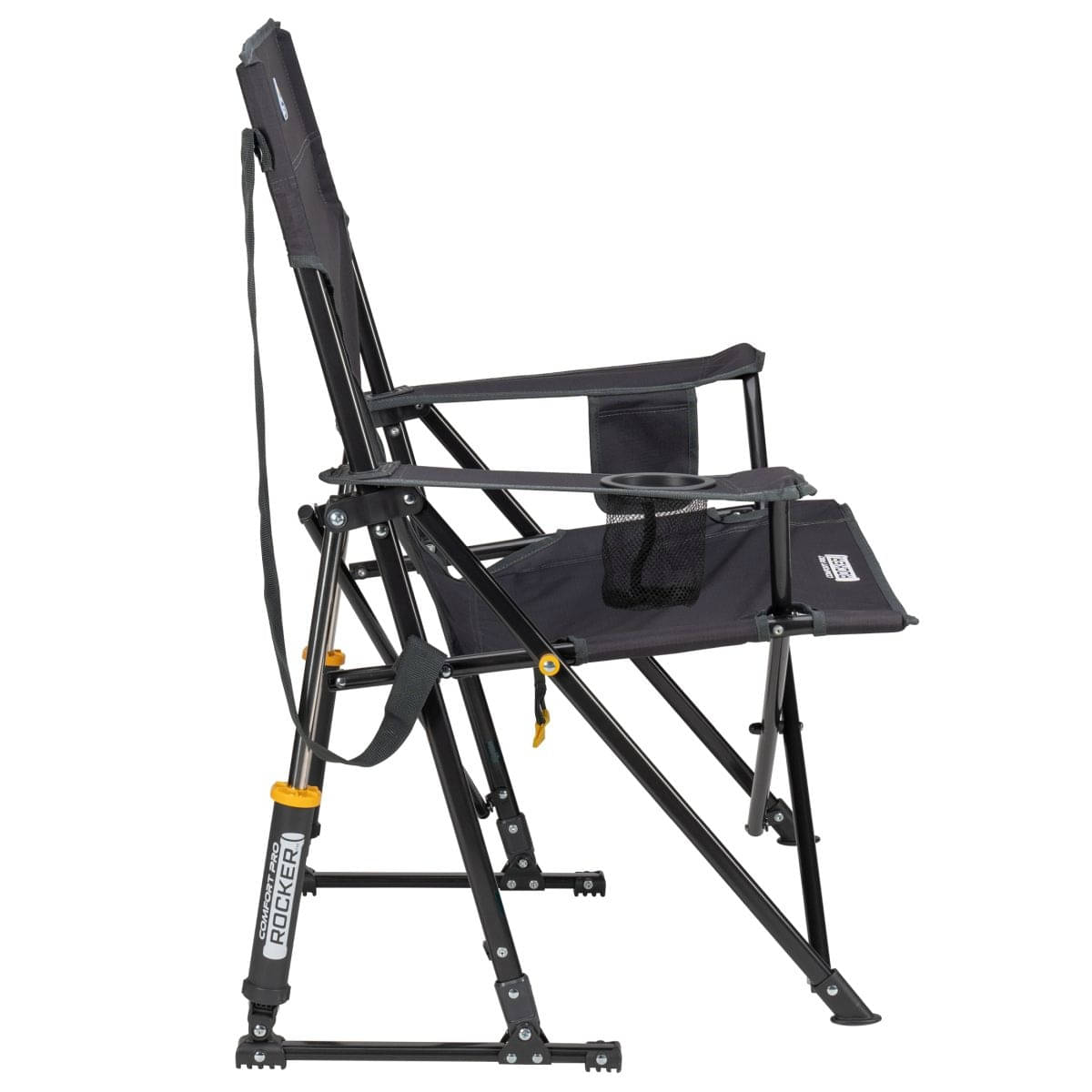 GCI faltbarer Schaukelstuhl Comfort Pro Rocker Dark Charcoal - 420339