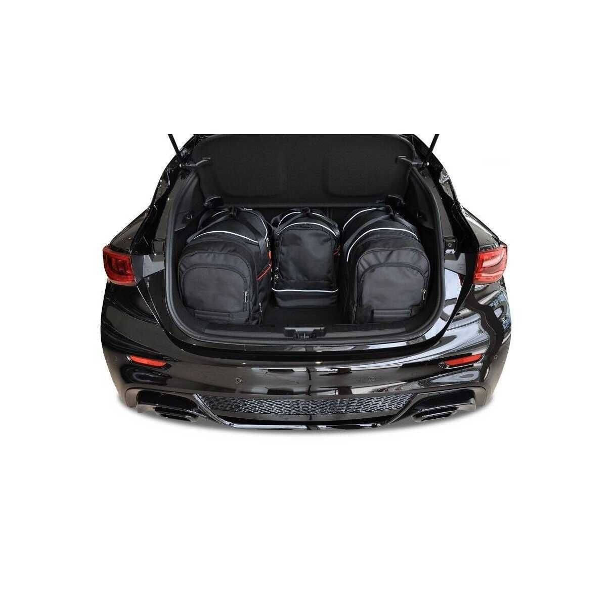 KJUST Kofferraum Taschen Set fuer INFINITI QX30 Bj. 2016-2020 4er-Set - 7019007