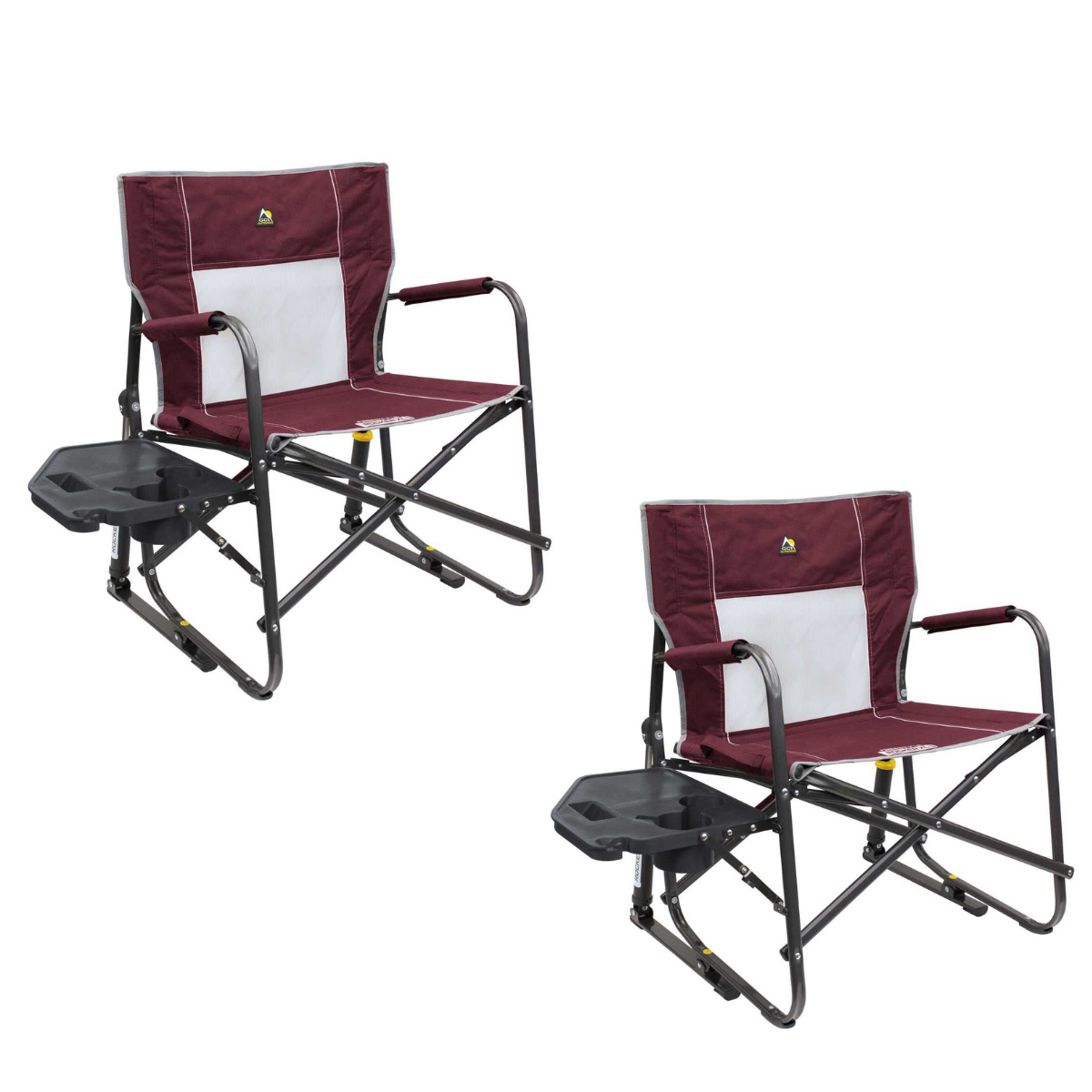 Set GCI faltbarer Schaukelstuhl Freestyle Rocker XL mit Seitentisch Cinnamon 2 Stühle Set GCI faltbarer Schaukelstuhl Freestyle Rocker XL mit Seitentisch Cinnamon 2 Stuehle - 47172