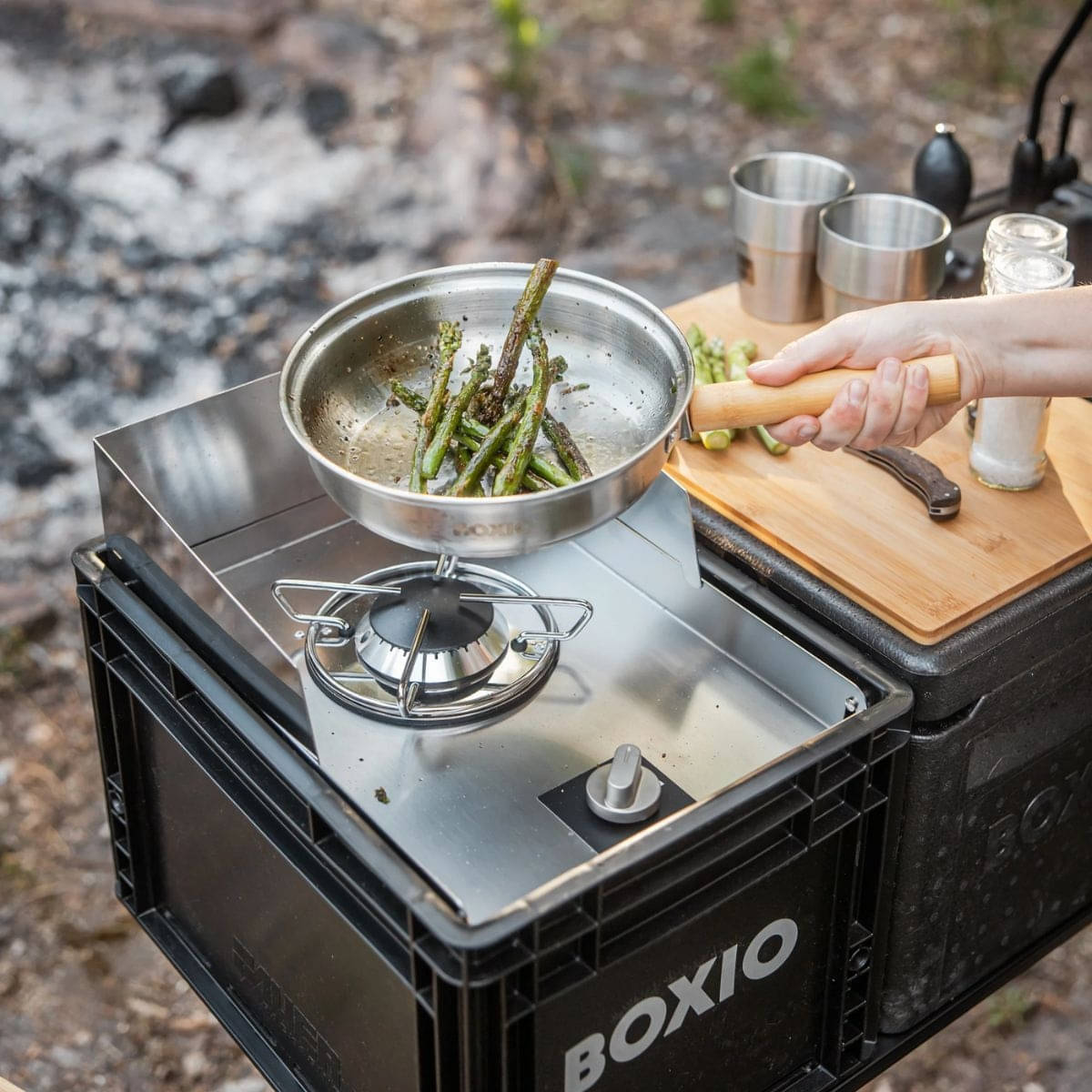 BOXIO - COOK MAX+ Camping-Kochset BOXIO - COOK MAX- Camping-Kochset - BOX-COOK-M-10
